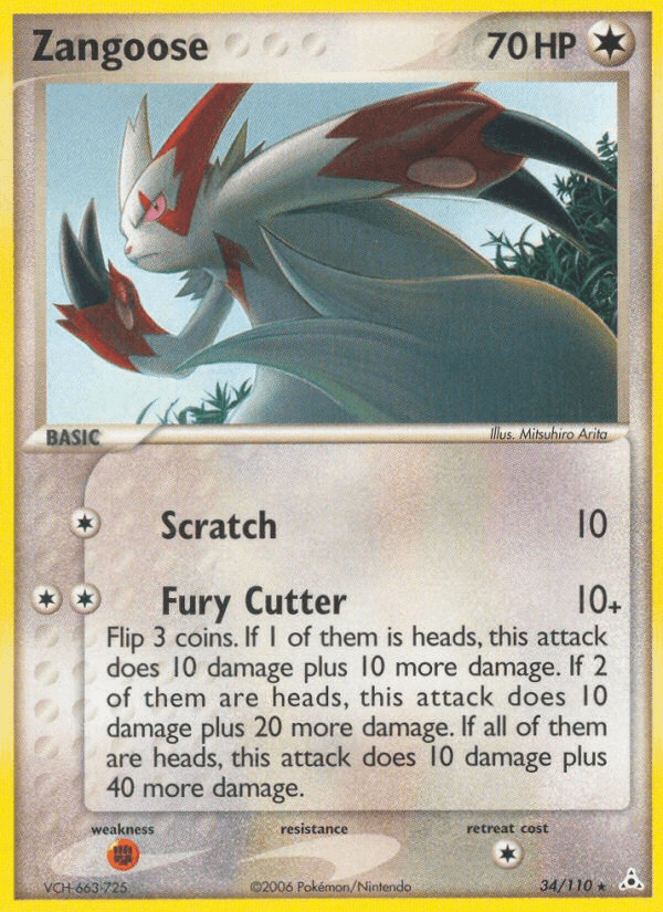 Zangoose from Holon Phantoms