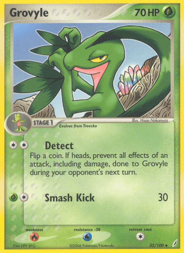 Grovyle from Crystal Guardians
