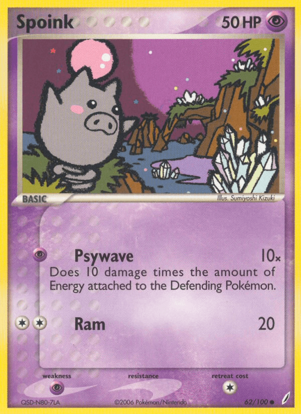 Spoink from Crystal Guardians