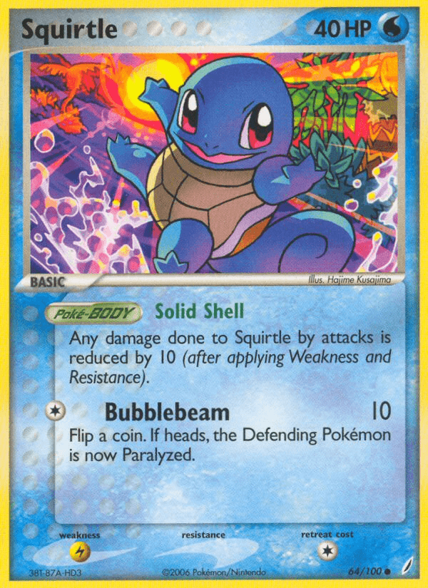 Squirtle from Crystal Guardians