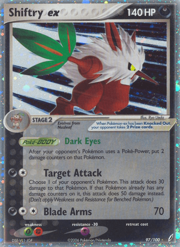 Shiftry ex from Crystal Guardians