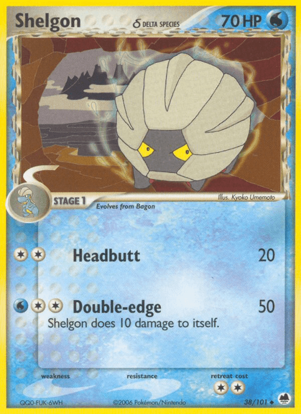 Shelgon δ from Dragon Frontiers