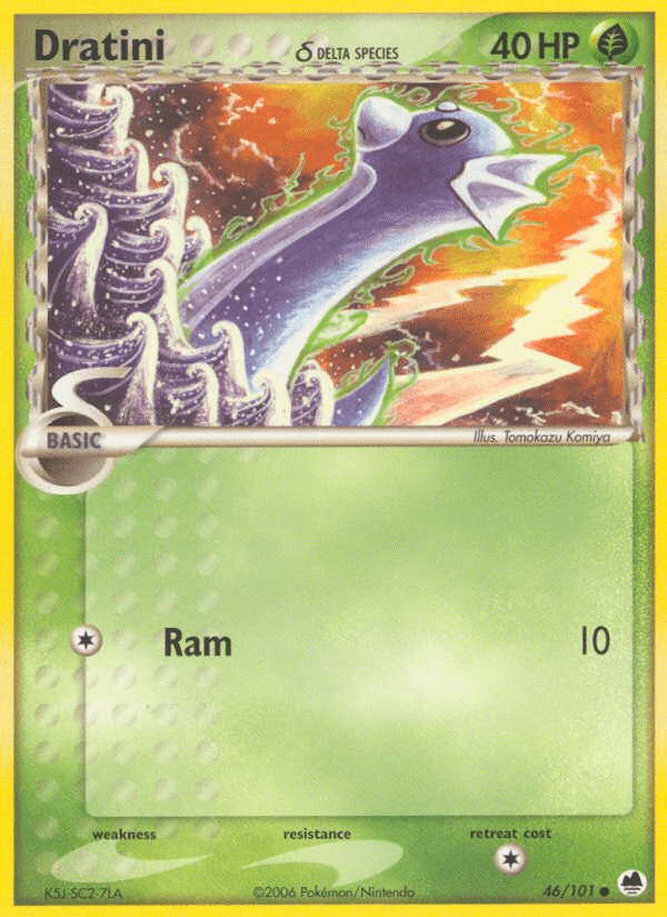 Dratini δ from Dragon Frontiers