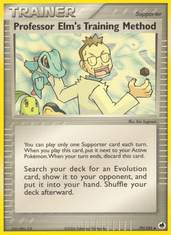 Professor Elm's Training Method from Dragon Frontiers