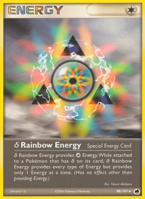 δ Rainbow Energy from Dragon Frontiers