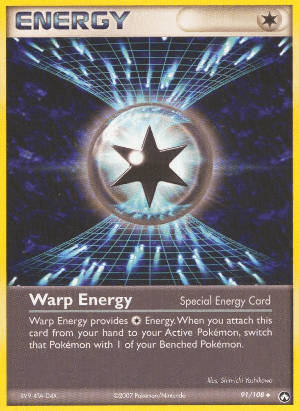 Warp Energy from Power Keepers