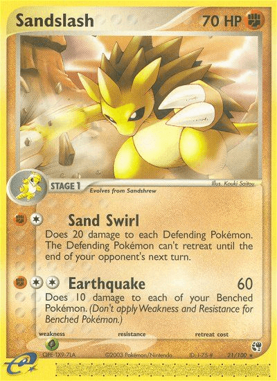 Sandslash from Sandstorm