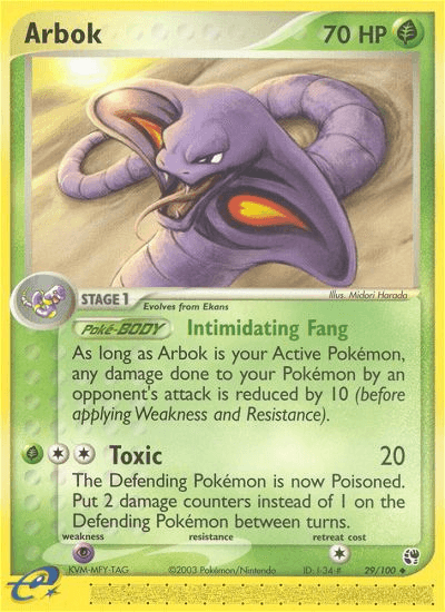 Arbok from Sandstorm