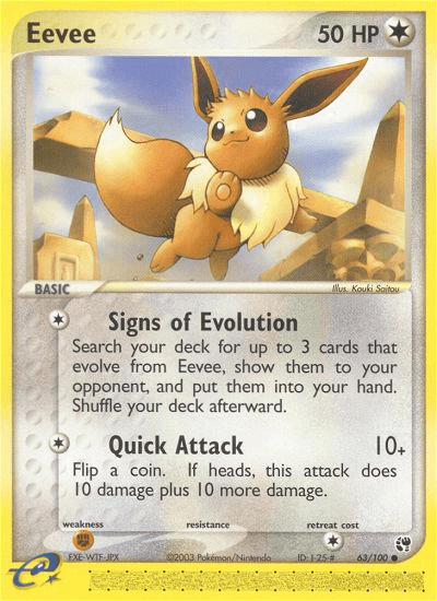 Eevee from Sandstorm
