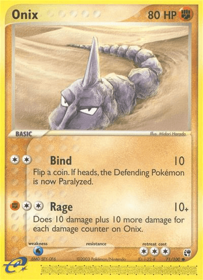 Onix from Sandstorm