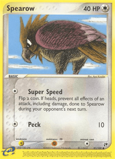 Spearow from Sandstorm
