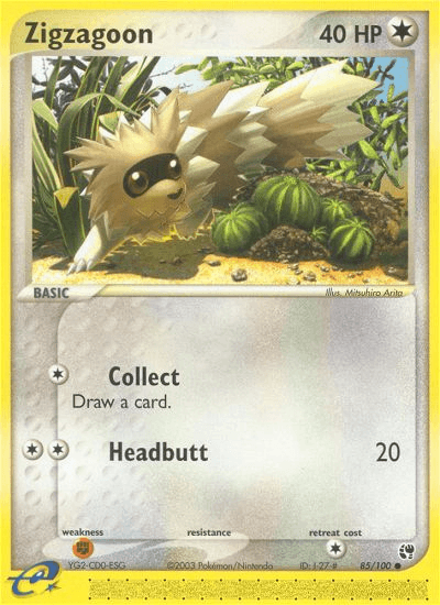 Zigzagoon from Sandstorm