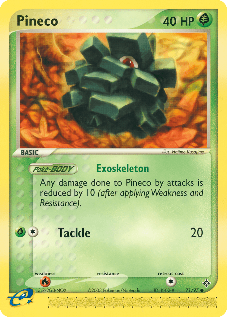 Pineco from Dragon