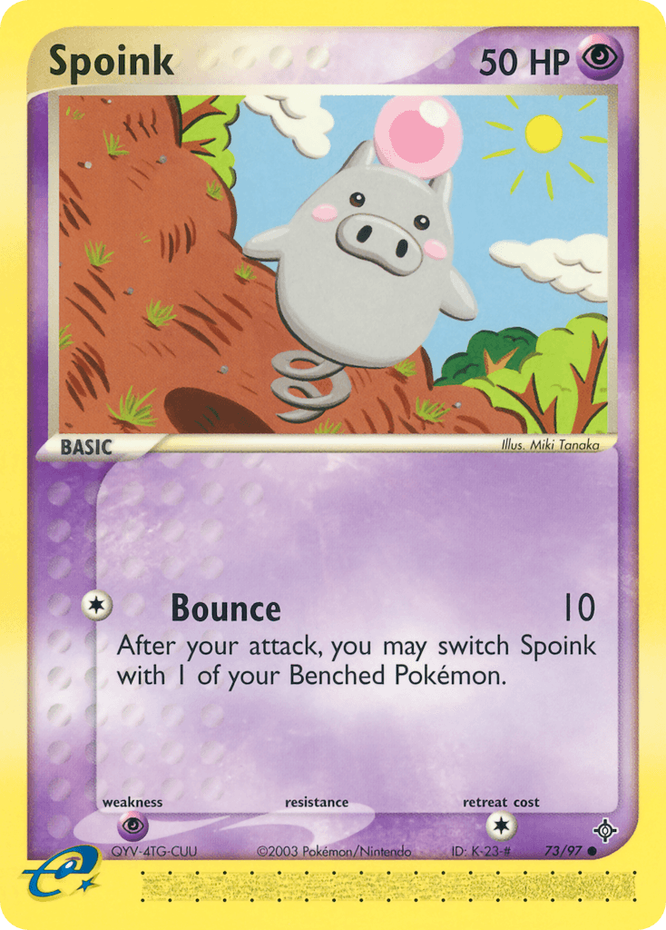 Spoink from Dragon