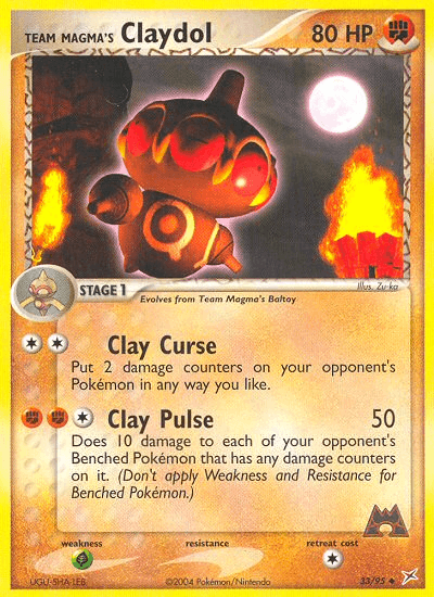 Team Magma's Claydol from Team Magma vs Team Aqua