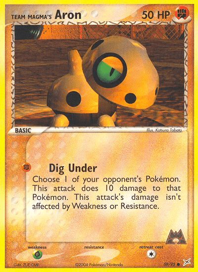 Team Magma's Aron from Team Magma vs Team Aqua