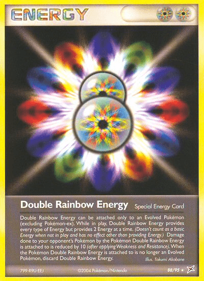 Double Rainbow Energy from Team Magma vs Team Aqua