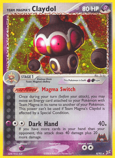 Team Magma's Claydol from Team Magma vs Team Aqua