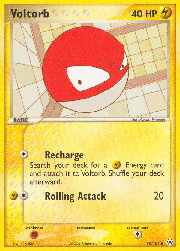 Voltorb from Hidden Legends