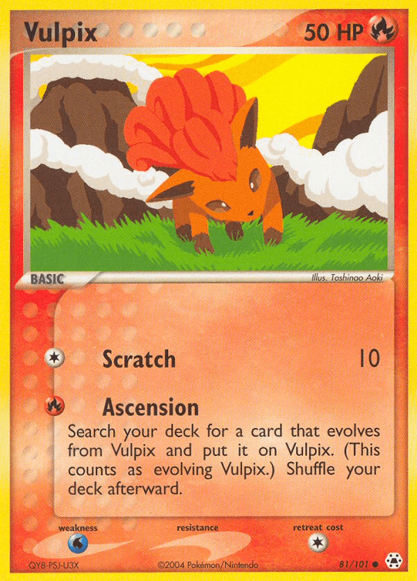 Vulpix from Hidden Legends