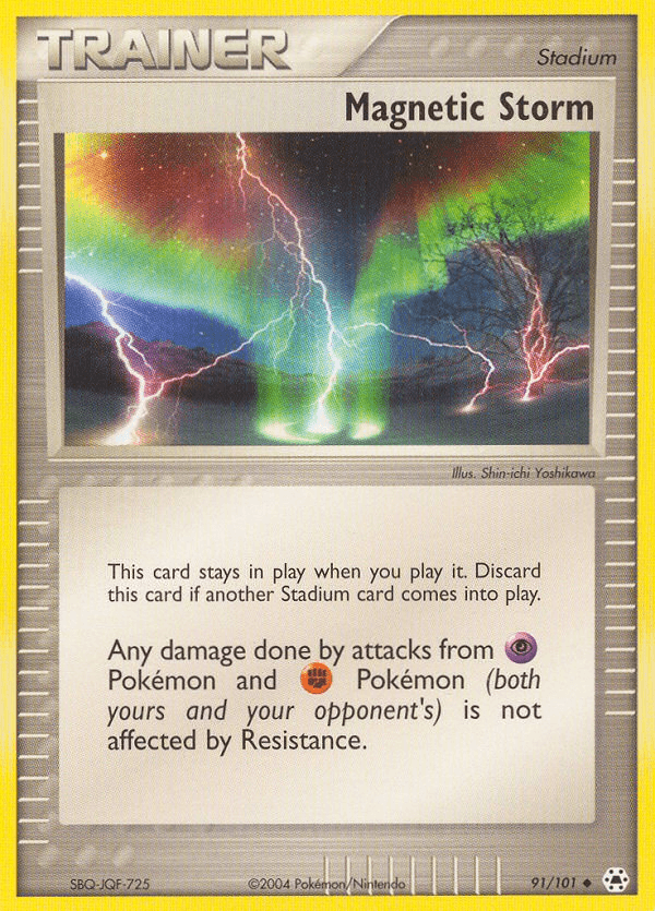 Magnetic Storm from Hidden Legends