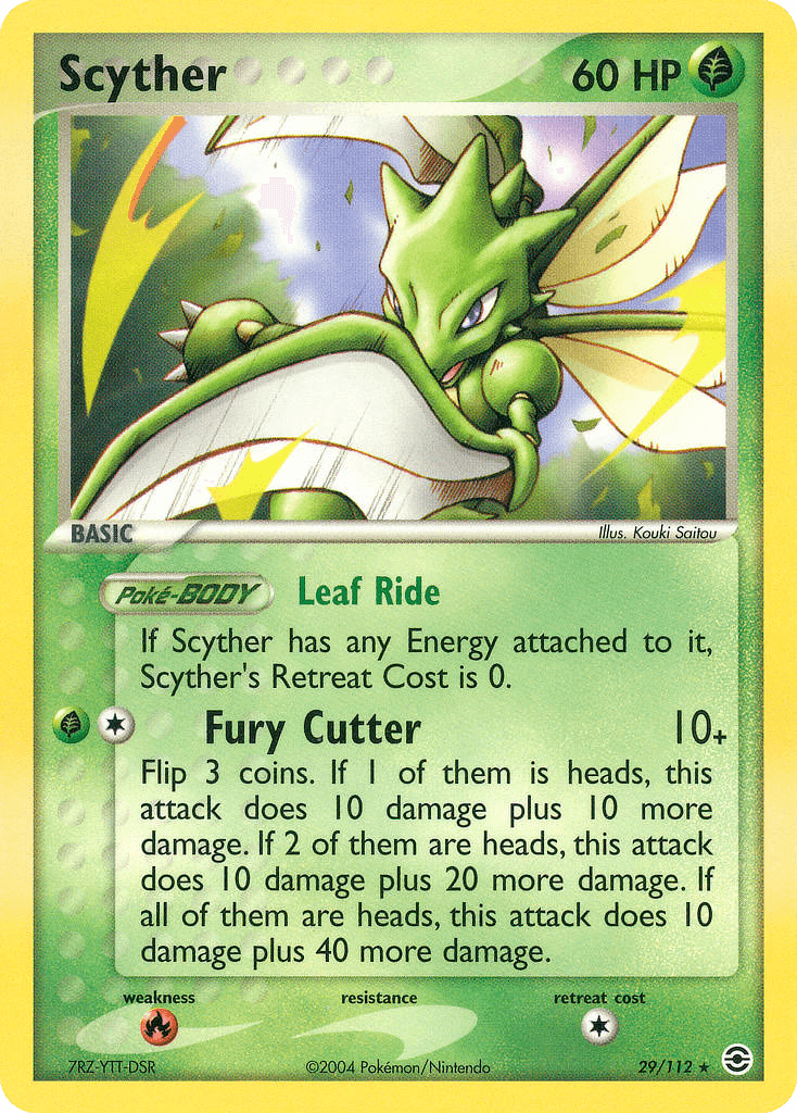 Scyther from FireRed & LeafGreen