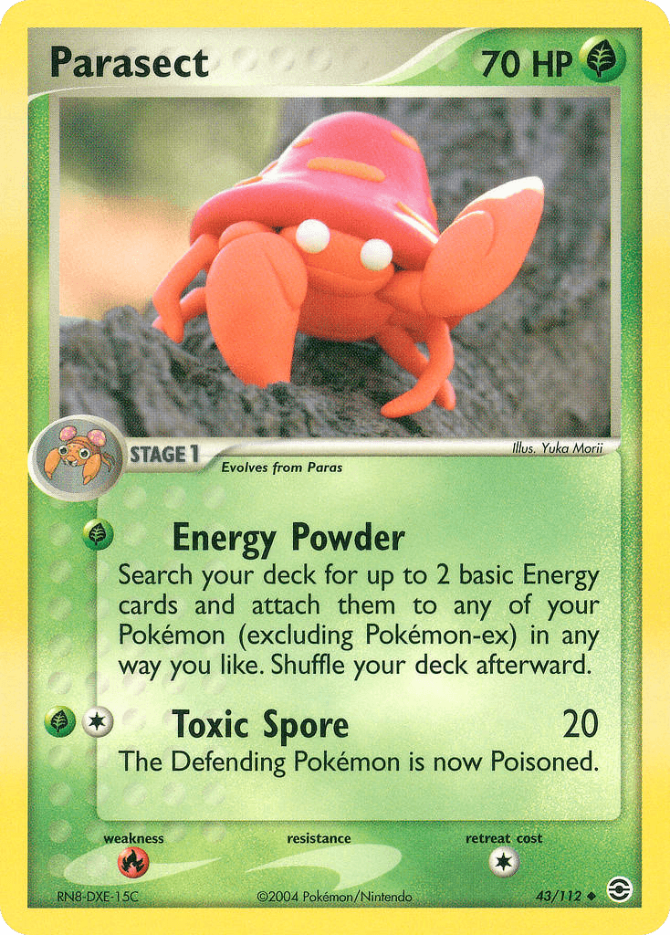 Parasect from FireRed & LeafGreen