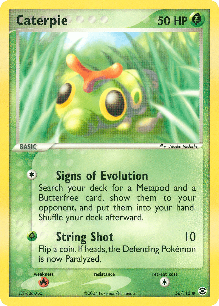 Caterpie from FireRed & LeafGreen