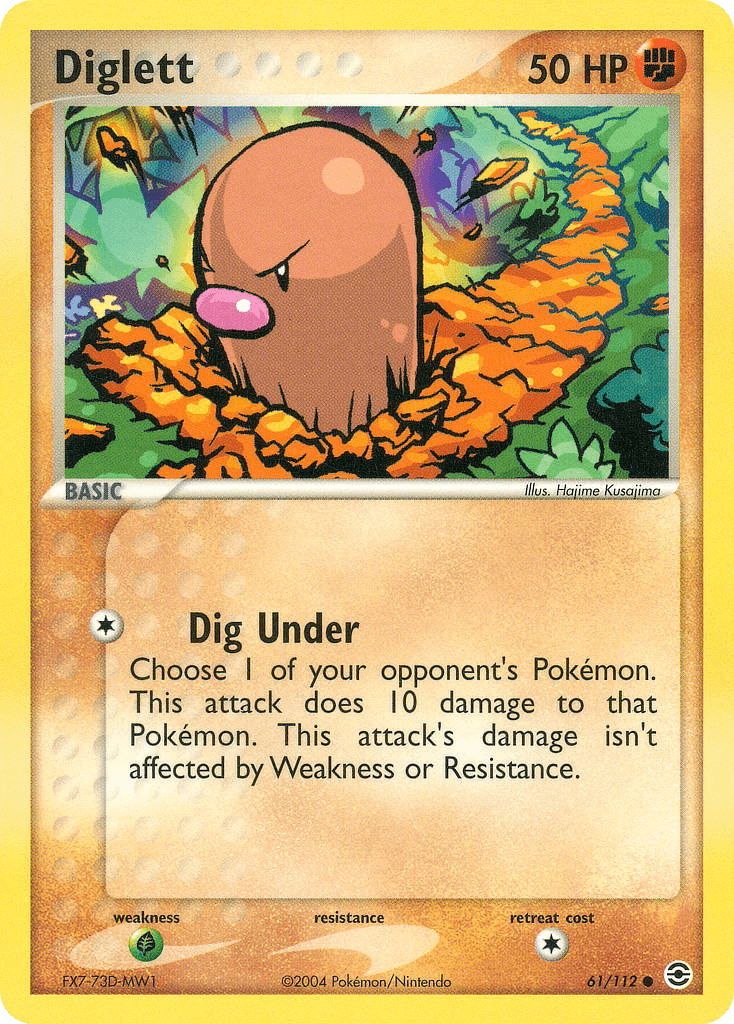 Diglett from FireRed & LeafGreen