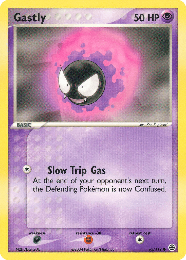 Gastly from FireRed & LeafGreen