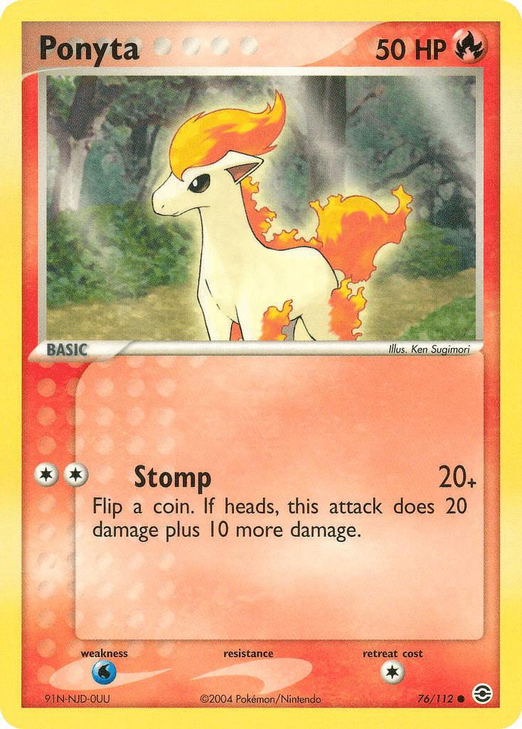 Ponyta from FireRed & LeafGreen