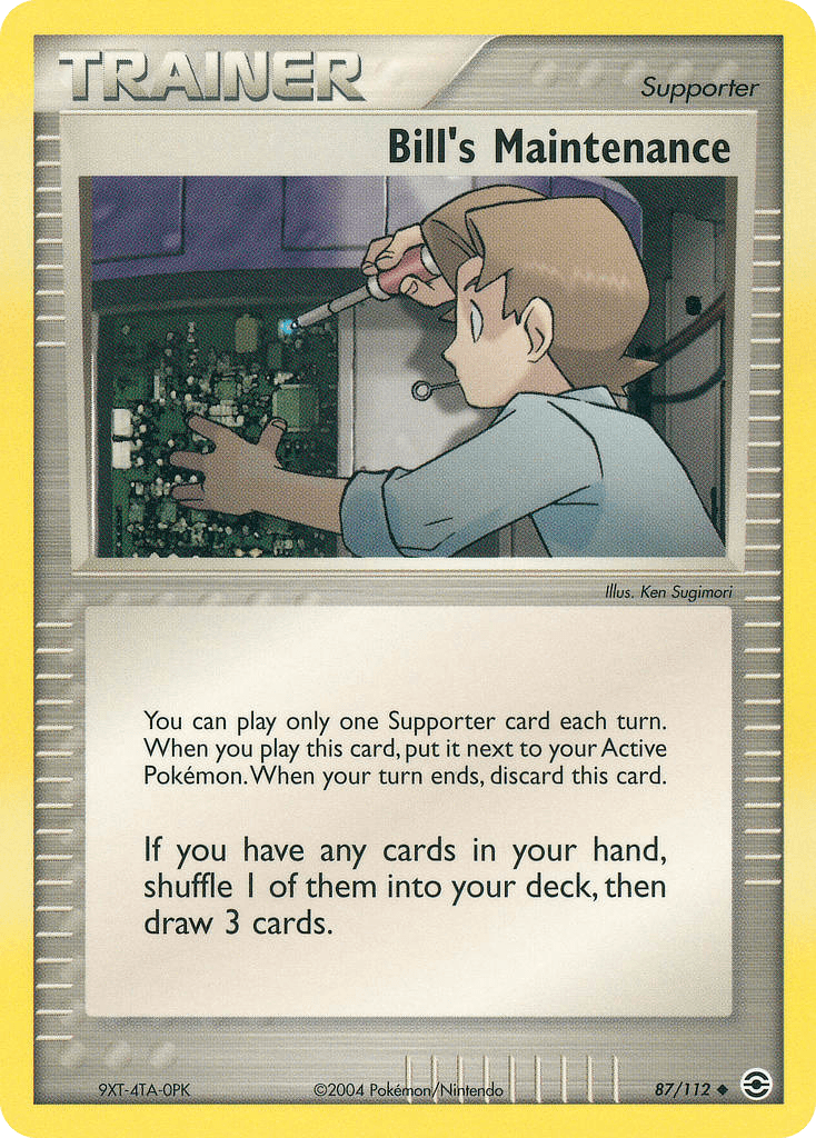 Bill's Maintenance from FireRed & LeafGreen