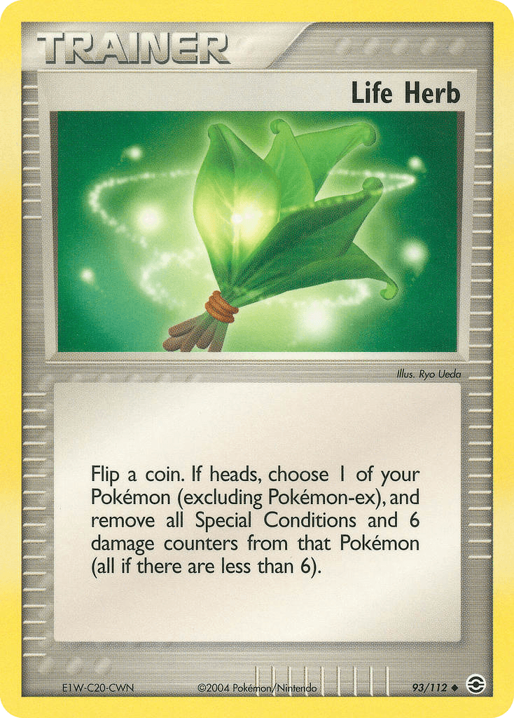 Life Herb from FireRed & LeafGreen