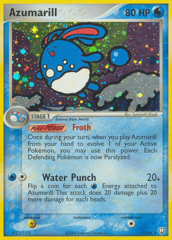 Azumarill from Team Rocket Returns