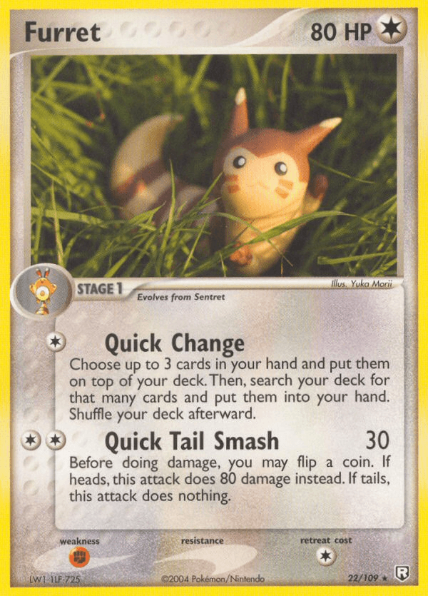 Furret from Team Rocket Returns