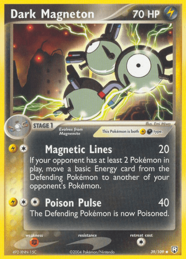 Dark Magneton from Team Rocket Returns