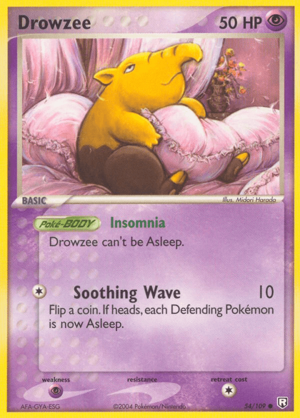 Drowzee from Team Rocket Returns