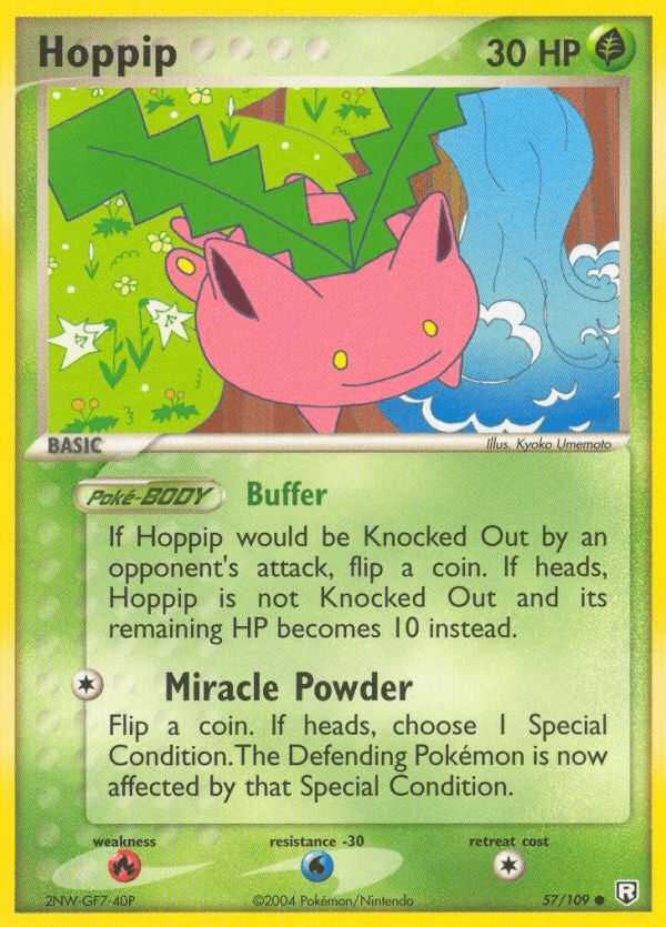 Hoppip from Team Rocket Returns