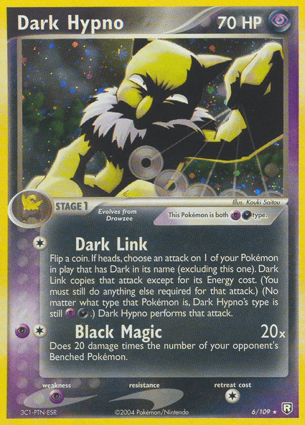 Dark Hypno from Team Rocket Returns
