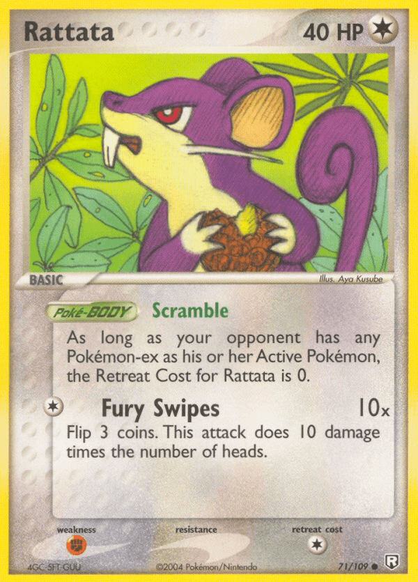 Rattata from Team Rocket Returns