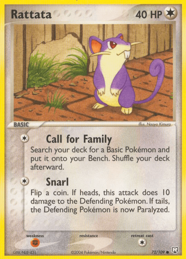 Rattata from Team Rocket Returns