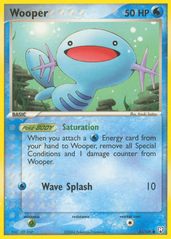 Wooper from Team Rocket Returns