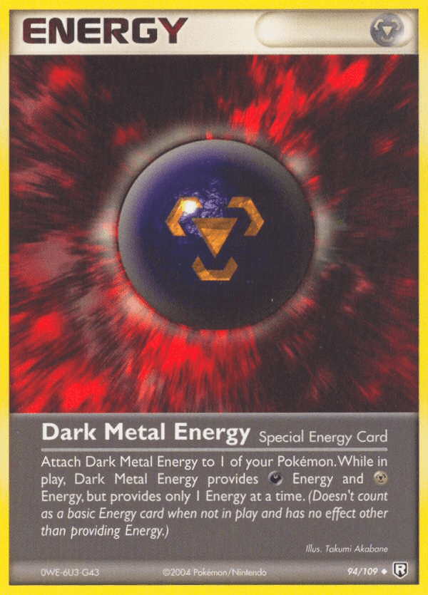 Dark Metal Energy from Team Rocket Returns