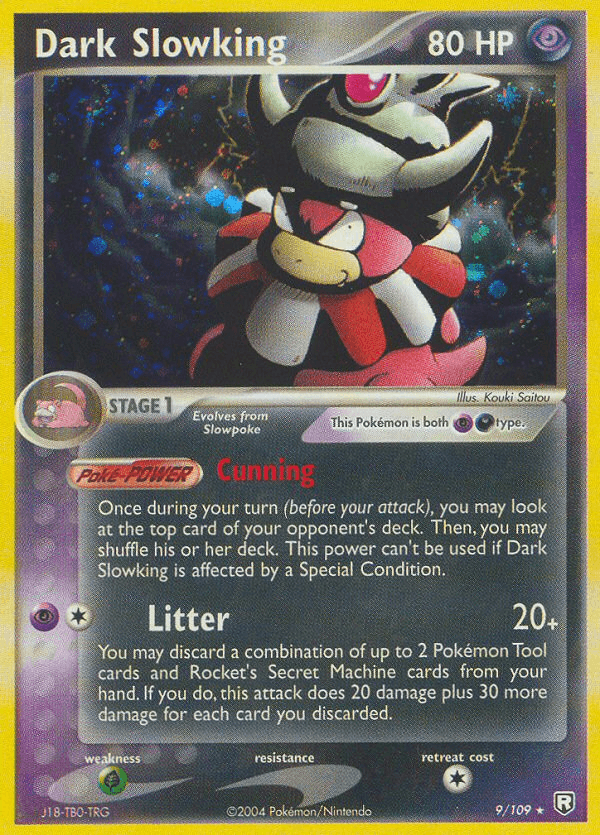 Dark Slowking from Team Rocket Returns