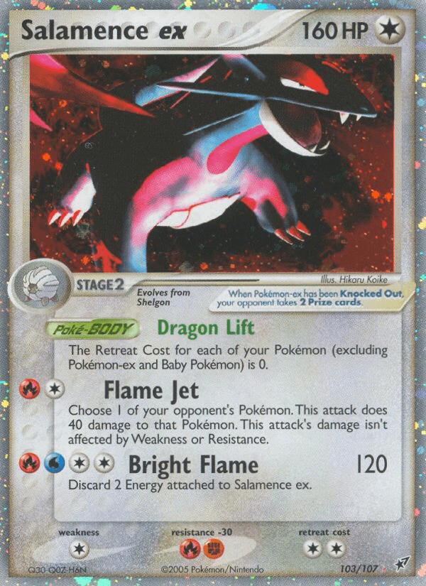 Salamence ex from Deoxys