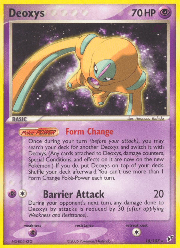 Deoxys from Deoxys