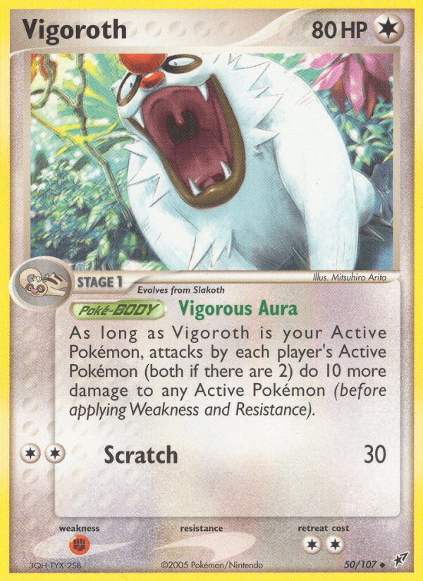 Vigoroth from Deoxys
