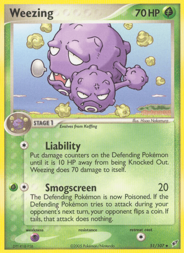 Weezing from Deoxys