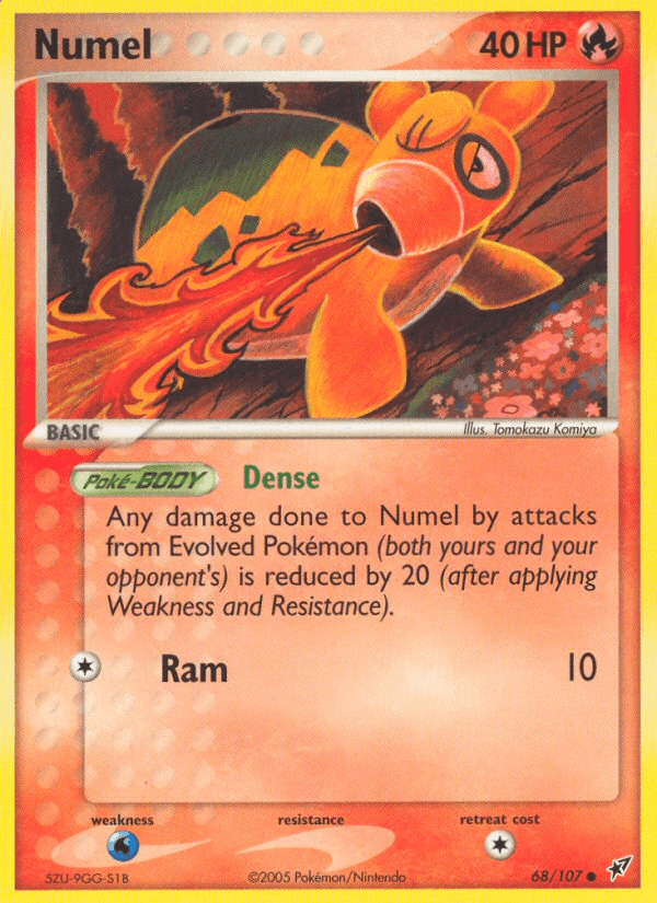 Numel from Deoxys