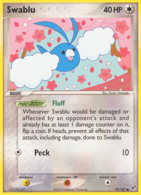 Swablu from Deoxys